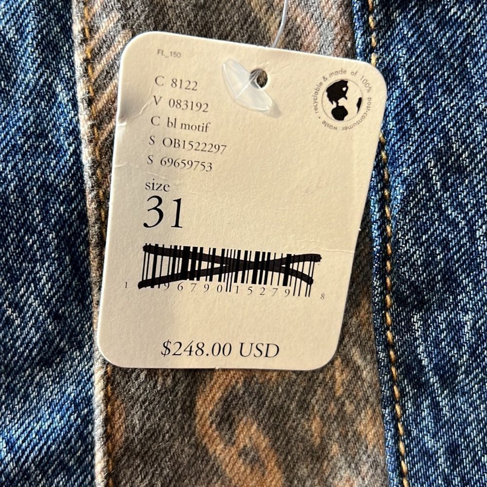 FREE PEOPLE SERENA FLARE LOW RISE JEANS NWT 31 & 32 left - Picture 14 of 14